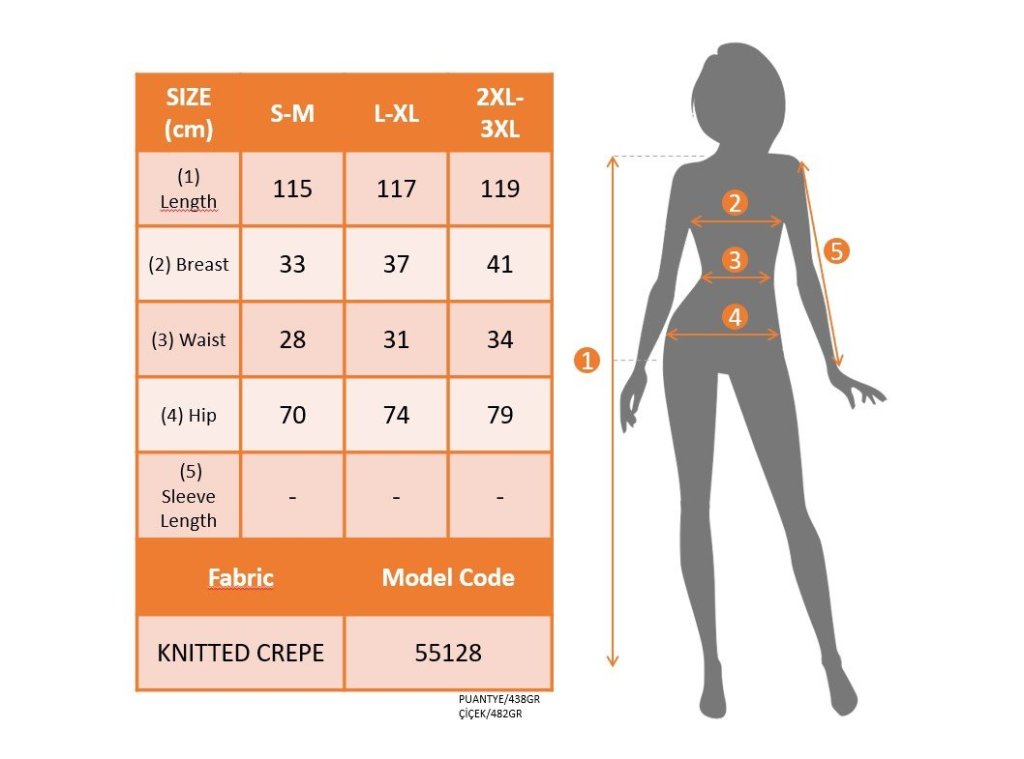 Kadın Kısa Kollu Madonna Yaka Fırfırlı Belden Yırtmaçlı Maksi örme Krep Elbise