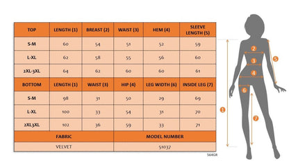 Kadın Uzun Kollu V Yaka Kadife Bluz Ve Pantolon Ikili Takım
