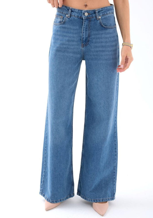 7418 KOT PANTOLON-MAVİ