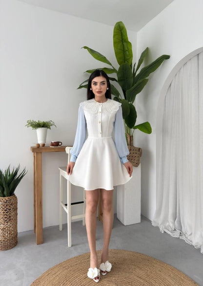 Asıo Bebe Yaka Elbise