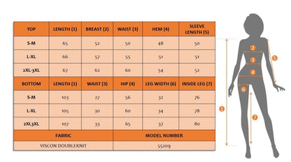 Kadın Uzun Kollu Fermuarlı Karışık Desenli Viskon Iki Iplik Bluz Ve Pantolon Ikili Takım