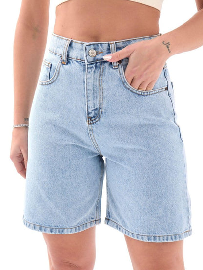 7391 KOT ŞORT-MAVİ