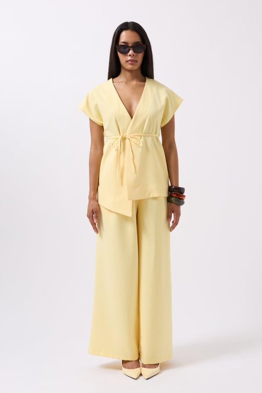 Bağcık Detay Yelek