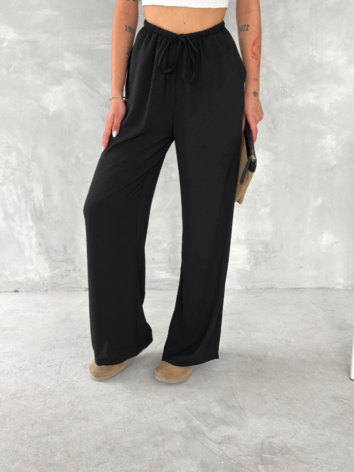 Ayrobin Oversize Pantalon - Siyah