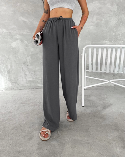 Ayrobin Oversize Pantalon - Füme