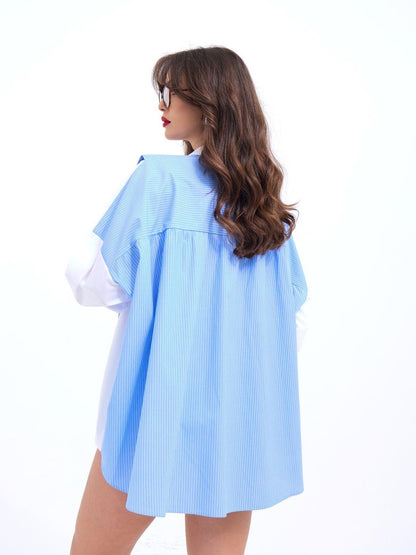 6749 GÖMLEK-DALLAS ÇİZGİLİ